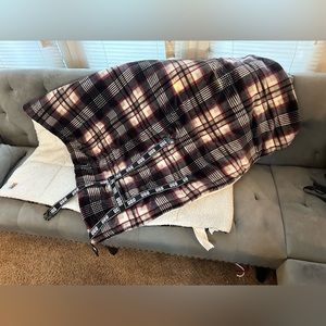 UGG plaid throw blanket